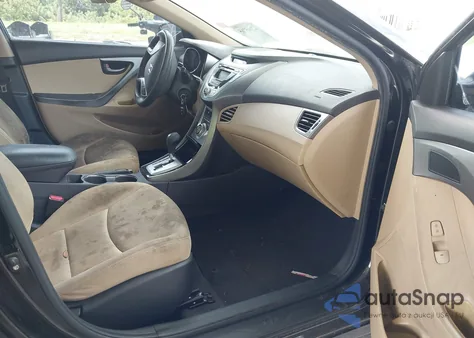 2012 Hyundai Elantra Gls (Ulsan Plant) from USA, damaged, VIN KMHDH4AE2CU253843